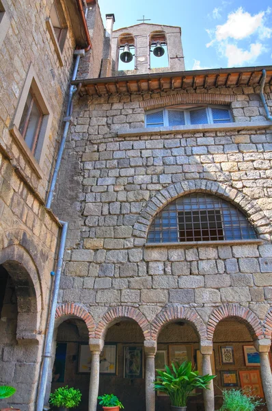 Iglesia de Santa María Nuova. Viterbo. Lazio. Italia . — Foto de Stock