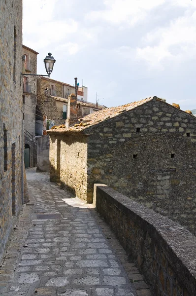 Folyosóját. Valsinni. Basilicata. Olaszország. — Stock Fotó