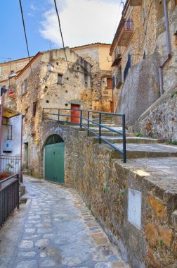 alleyway. valsinni. Basilicata. İtalya.