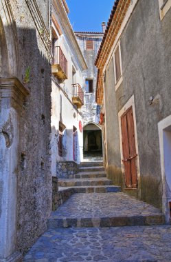 alleyway. Scalea. Calabria. İtalya.