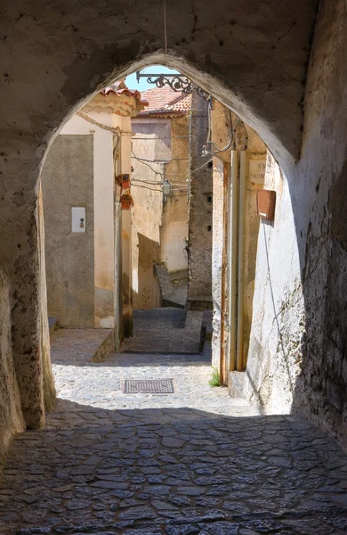 Steegje. Scalea. Calabria. Italië. — Stockfoto