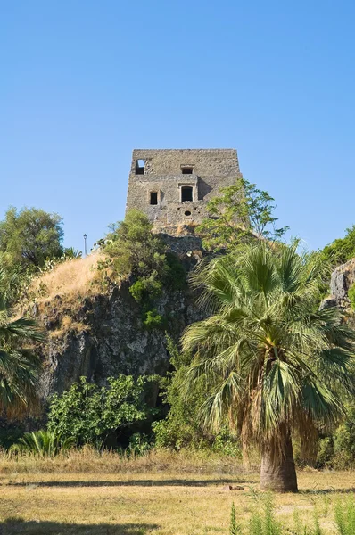 Talao toren. Scalea. Calabria. Italië. — Stockfoto