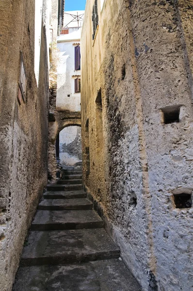 Переулок. Скалея. Калабрия. Италия . — стоковое фото