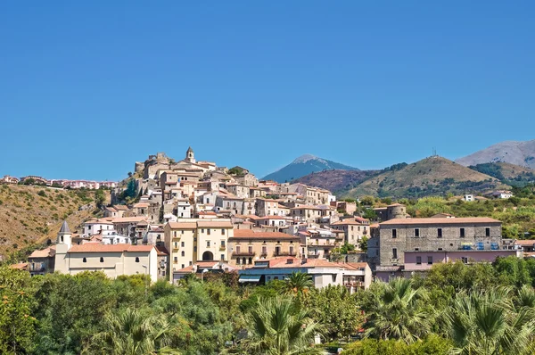 Vista panoramica di Scalea. Calabria. Italia . — Foto Stock