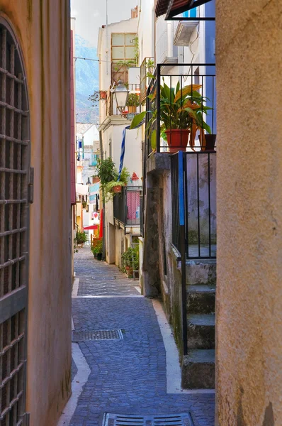 Alleyway. Diamante. Calabria. İtalya. — Stok fotoğraf