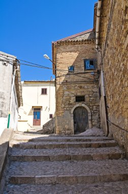 alleyway. Sant'Agata di puglia. Puglia. İtalya.