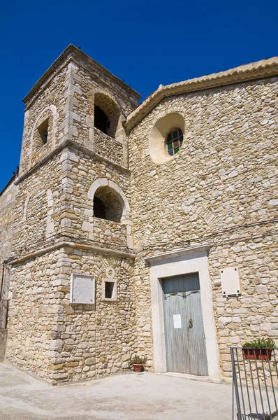 Kościół st. andrea. Sant'Agata di puglia. Włochy. — Zdjęcie stockowe