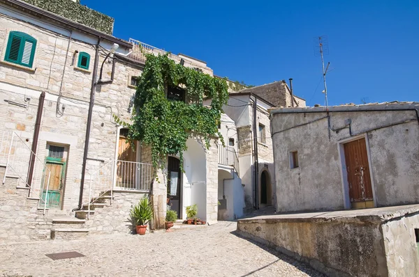 Σοκάκι. Sant'Agata di puglia. Puglia. Ιταλία. — Φωτογραφία Αρχείου