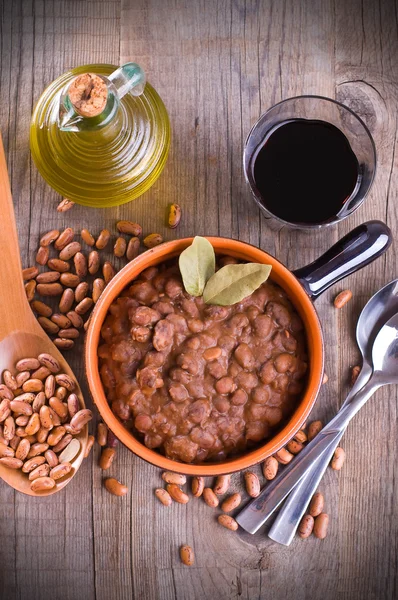 Sopa de frijol. —  Fotos de Stock