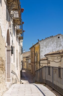alleyway. Sant'Agata di puglia. Puglia. İtalya.