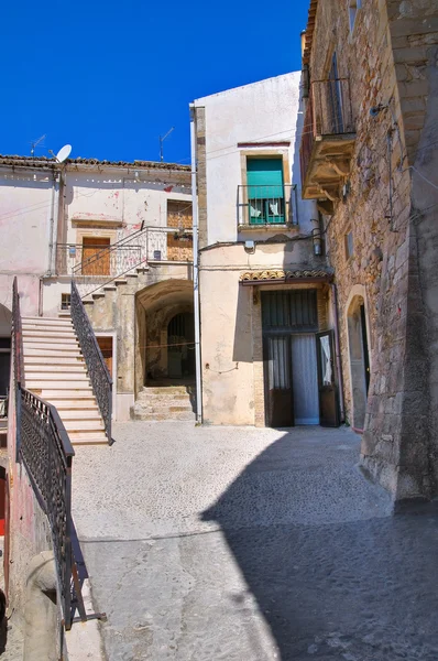 Gasse. sant 'agata di puglia. Apulien. Italien. — Stockfoto