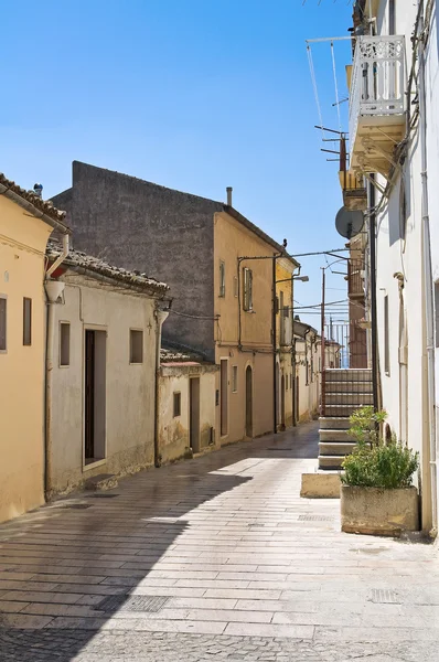 Gasse. sant 'agata di puglia. Apulien. Italien. — Stockfoto