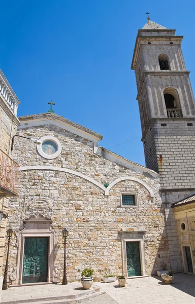 Katedrális st. nicola. Sant'Agata di puglia. Puglia. Olaszország. — Stock Fotó