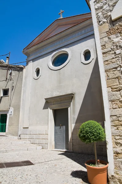 Carmine templom. Sant'Agata di puglia. Puglia. Olaszország. — Stock Fotó