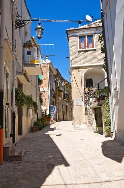Alleyway. Deliceto. Puglia. Italy. — Stock Photo, Image
