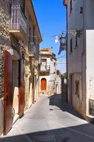 Alleyway. Deliceto. Puglia. Italy. — Stock Photo, Image