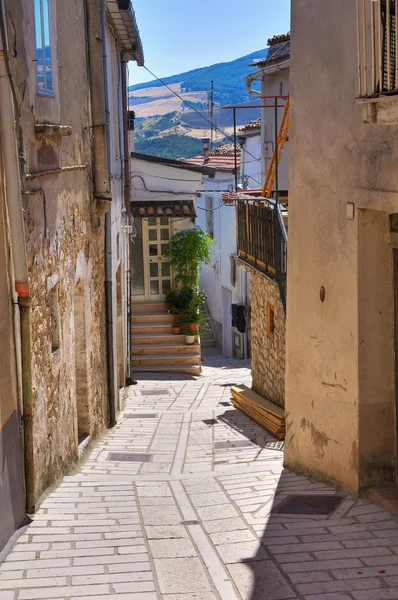 Alleyway. Deliceto. Puglia. Italy. — Stock Photo, Image