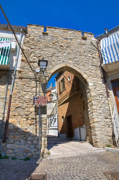 Porta Scarano. Deliceto. Puglia. Italy. — Stock Photo, Image