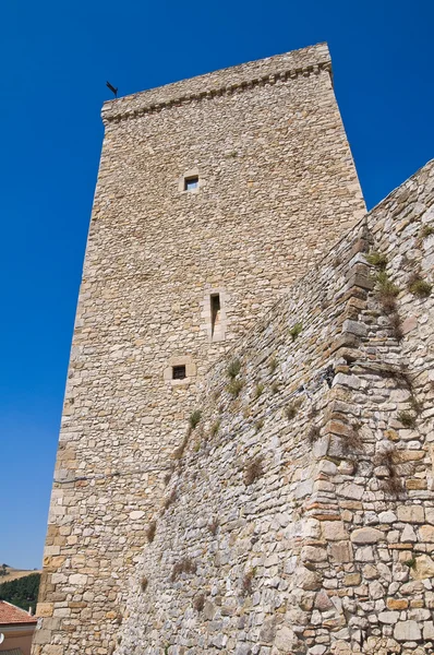 Norman Σουηβών το κάστρο της deliceto. Puglia. Ιταλία. — Φωτογραφία Αρχείου