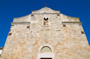 Bazilikası St basilio Kilisesi. Troia. Puglia. İtalya.