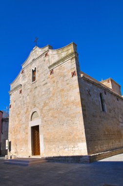 Bazilikası St basilio Kilisesi. Troia. Puglia. İtalya.