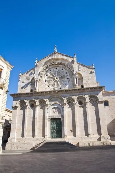 Kathedrale von Troia. Apulien. Italien. — Stockfoto