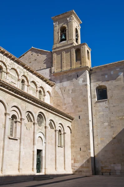 Catedral de Tróia. Puglia. Itália . — Fotografia de Stock