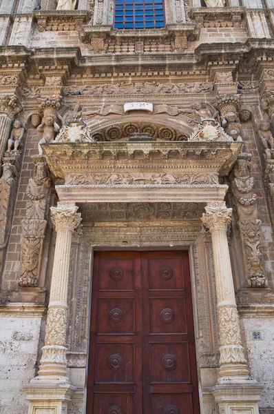 Igreja de São Domenico. Nardò. Puglia. Itália . — Fotografia de Stock