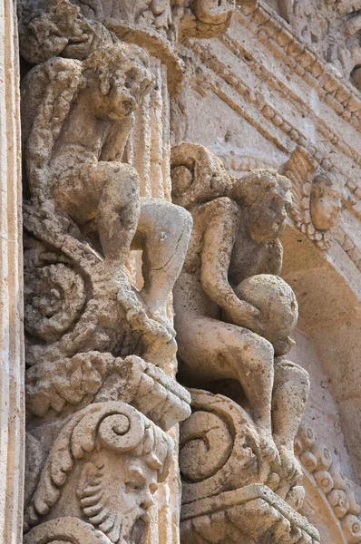 Church of St. Domenico. Nardò. Puglia. Italy. — Stok fotoğraf