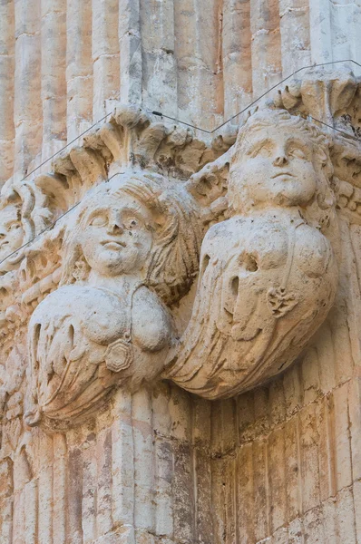 Kerk van st. chiara. Copertino. Puglia. Italië. — Stockfoto