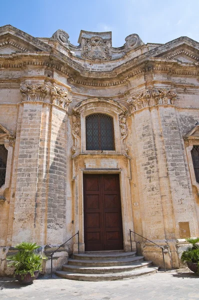 Église de Purità. C'est vrai. Pouilles. Italie . — Photo