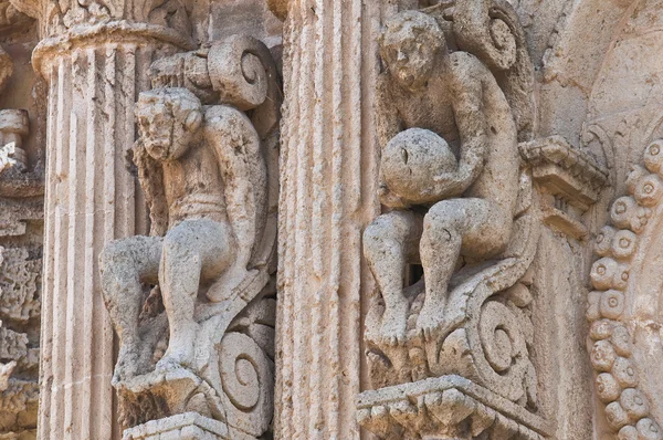 Church of St. Domenico. Nardò. Puglia. Italy. — Stockfoto