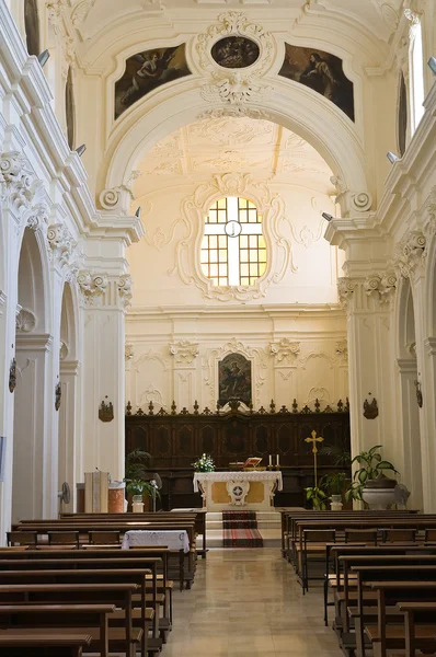 Church of Carmine. Nardo. Puglia. Italy. — 图库照片