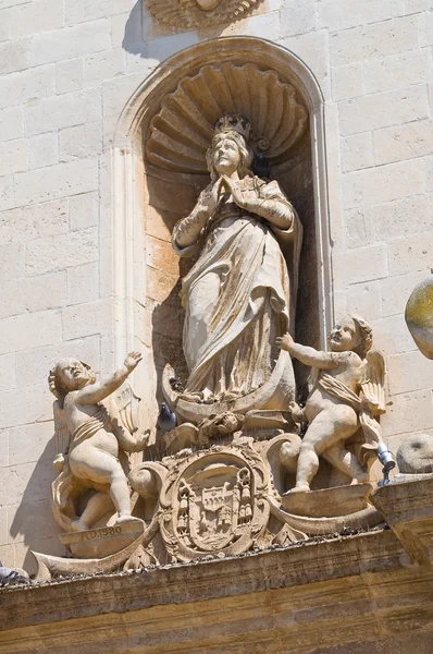 Мать церковь. Галатина. Апулия. Италия . — стоковое фото