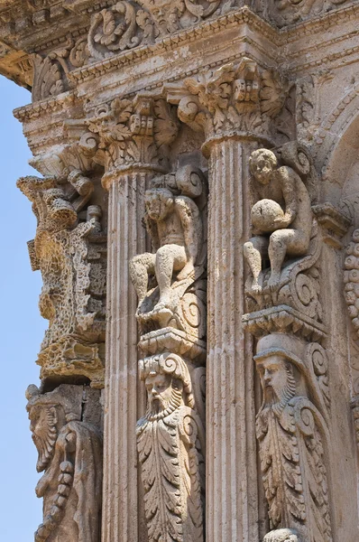 Церковь Святого Доменико. Нардония. Апулия. Италия . — стоковое фото