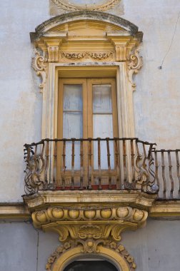 santorenzo-bardoscia Sarayı. Galatina. Puglia. İtalya.