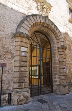 gorgoni Sarayı. Galatina. Puglia. İtalya.