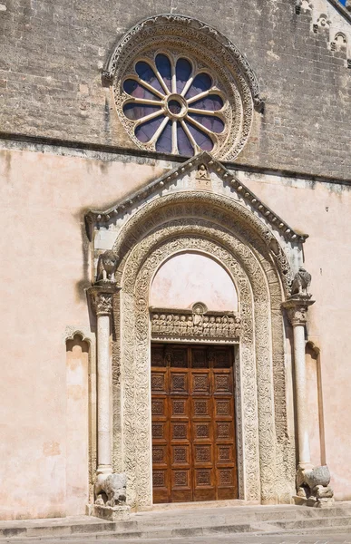 Bazilika Szent caterina. Galatina. Puglia. Olaszország. — Stock Fotó