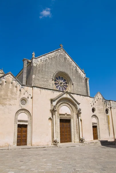 Bazilika svatého caterina. Galatina. Puglia. Itálie. — Stock fotografie
