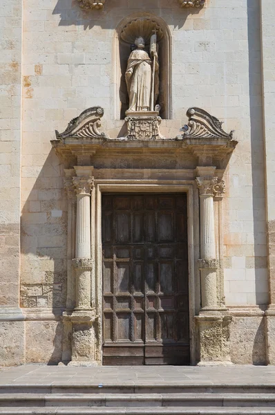 De moederkerk. Galatina. Puglia. Italië. — Stockfoto