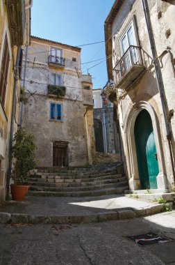 alleyway. Maratea. Basilicata. İtalya.
