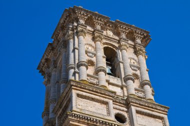 Belltower Bazilikası Ana Kilisesi. Copertino. Puglia. İtalya.