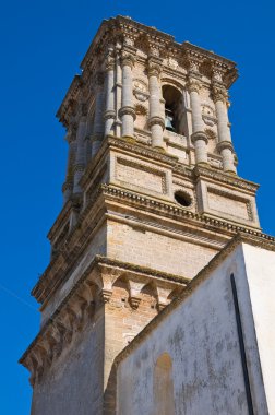 Belltower Bazilikası Ana Kilisesi. Copertino. Puglia. İtalya.