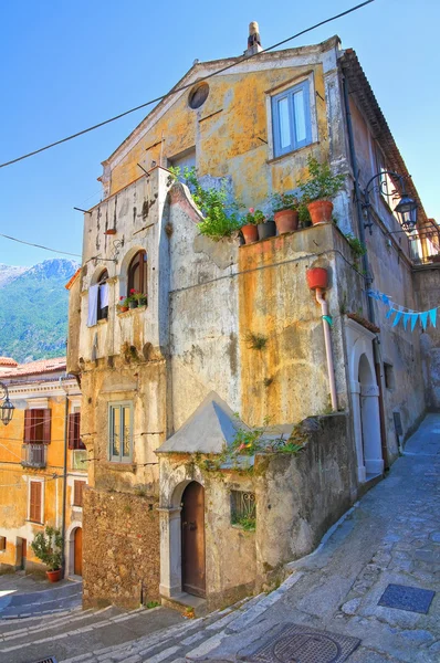 Aleja. Maratea. Basilicata. Włochy. — Zdjęcie stockowe