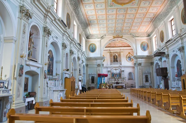 Igreja de Santa Michele Arcangelo. Trecchina. Basilicata. Itália . — Fotografia de Stock