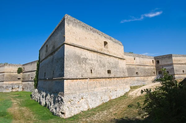 Zamek copertino. Puglia. Włochy. — Zdjęcie stockowe