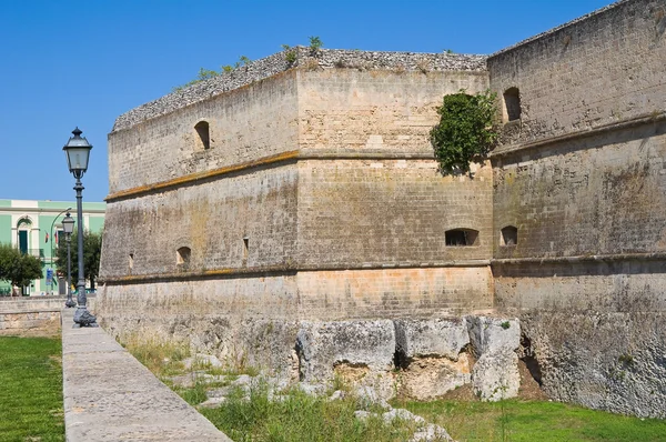 Slottet av copertino. Puglia. Italien. — Stockfoto