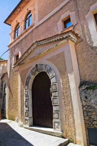 De lieto pałacu. Maratea. Basilicata. Włochy. — Zdjęcie stockowe