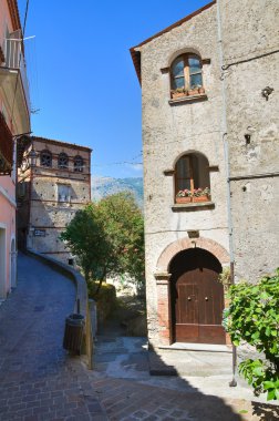 alleyway. Maratea. Basilicata. İtalya.