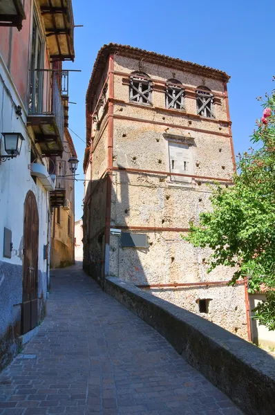 Aleja. Maratea. Basilicata. Włochy. — Zdjęcie stockowe